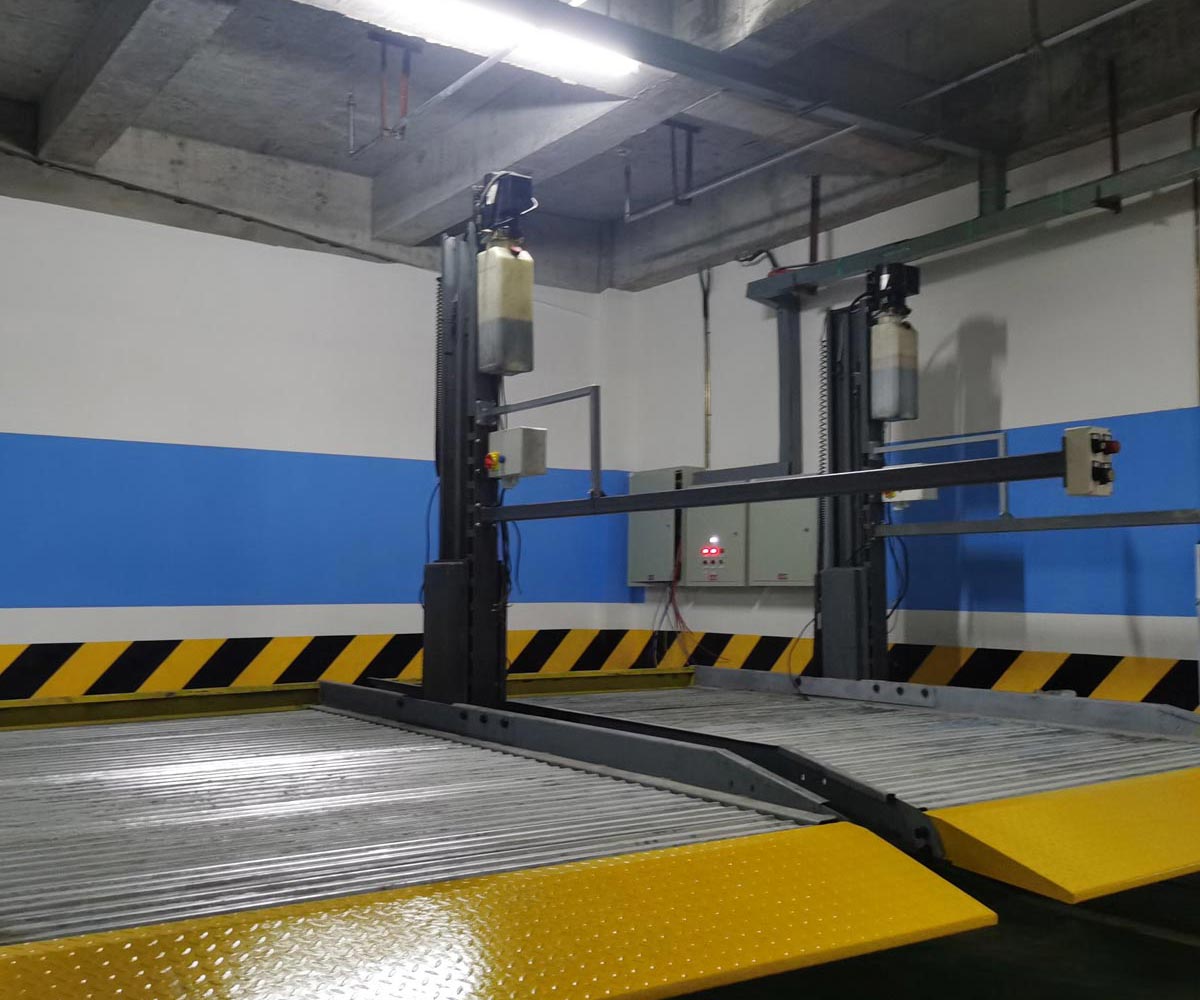 泸西县双层简易类机械式停车库过规划