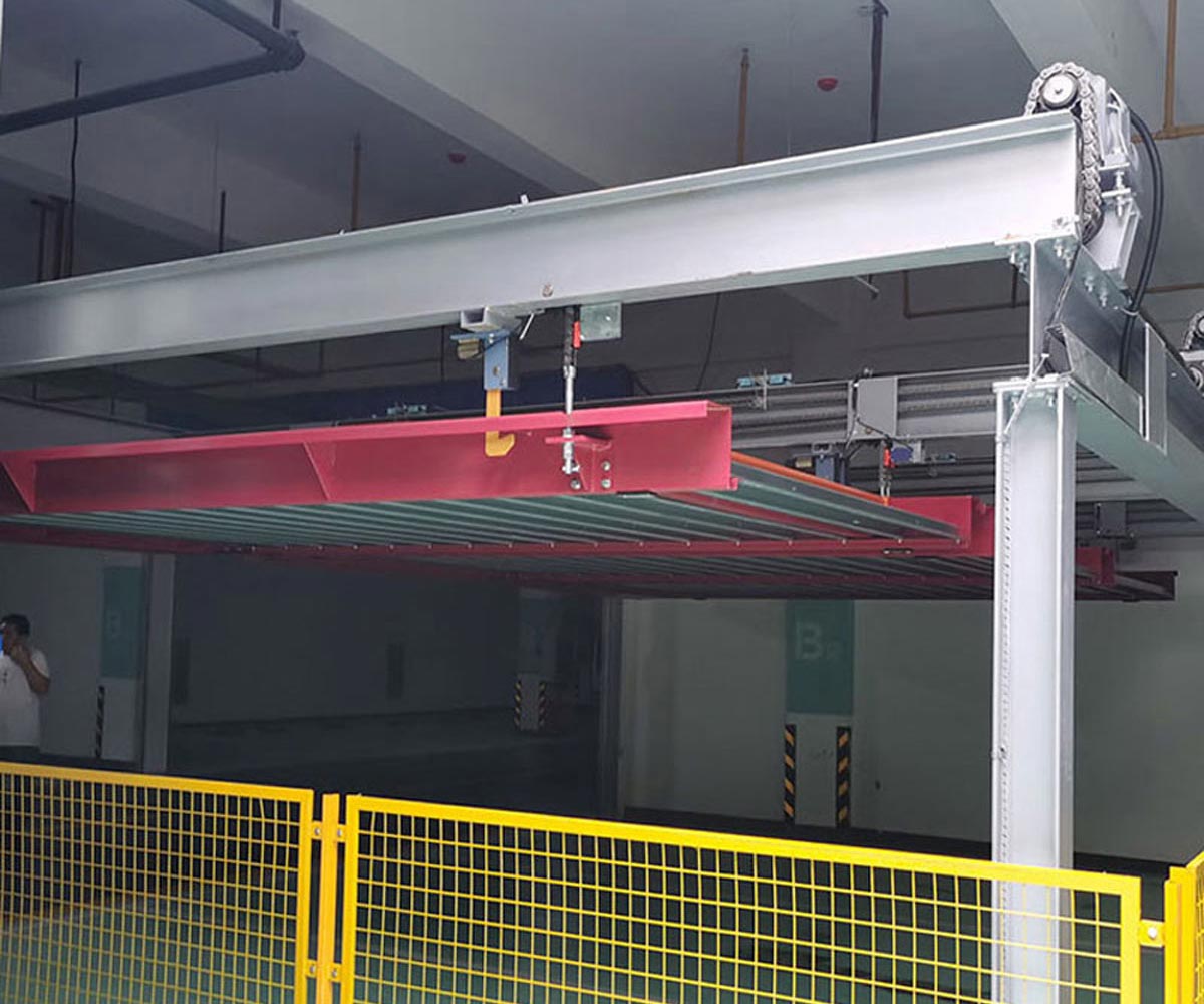 长沙县2层机械式停车设备回收